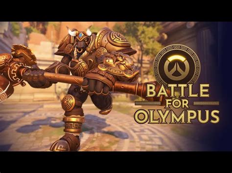 Overwatch 2 Battle for Olympus LTE, kahramanları Yunan tanrılarına dönüştürüyor